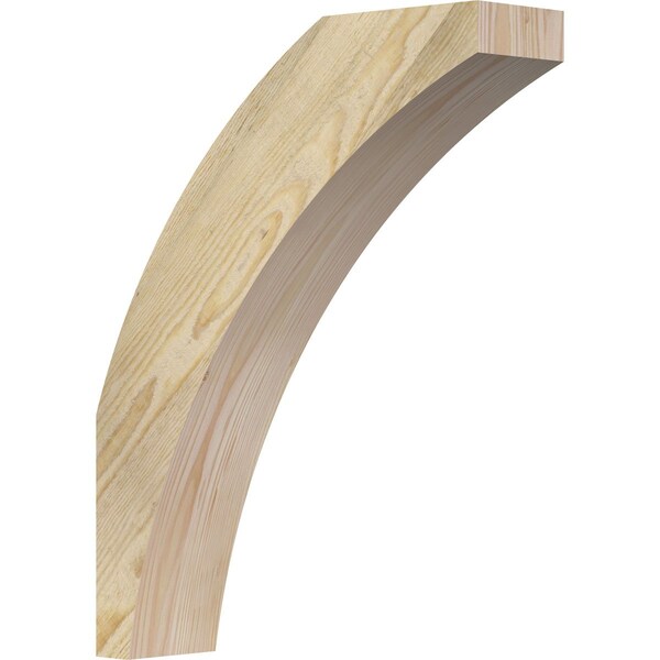 Ekena Millwork 4"W x 16"D x 20"H Thorton Rough Sawn Knee Brace, Douglas Fir BRC04X16X20THR00RDF - main